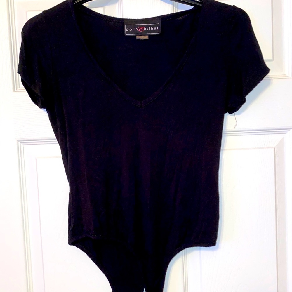 Back low cut body suit